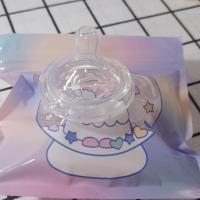 硅胶奶瓶可爱仿母乳新生婴幼儿防摔防胀气防呛吸管杯鸭嘴杯大宝宝 奶嘴一个
