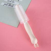 梳子卷发神器卷发梳子女学生韩版卷发筒滚筒梳子家用防静电滚梳 兔子款 - 软齿软把