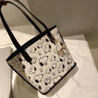 南风史努比联名款哥本哈根手提托特包包女2021新款斜跨包加手提包 单独手提包(没有挂件)