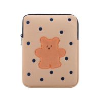 内胆包适用iPad苹果平板电脑华为平板pro9.7寸air3收纳10.5保护包 饼干熊内胆包[刺绣竖款] iPad11/