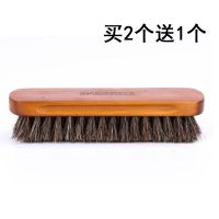 马鬃毛鞋油刷子皮鞋刷清洁除尘实木软毛刷软毛鞋刷手柄刷子扫床刷 超大红木马毛刷
