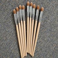 羊毛小尖锥眼影细节晕染刷卧蚕鼻影刷遮瑕刷高光刷软毛沧州化妆刷 圆管眼影鼻侧影5支装