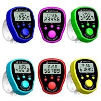 新款高品质 led夜光带时间手指计数器 手表功能LED念佛计数器 颜色备注 一个价