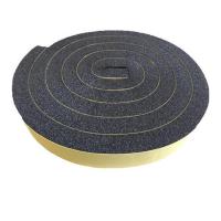 缓冲防撞密封条单面自沾泡棉柔软胶条线束透气海绵条保暖防风胶条 10mm宽*2米长*3mm厚5卷