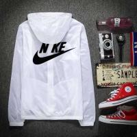 防晒衣服男女夏季薄款透气冰丝外套皮肤风衣放紫外线钓鱼学生连帽 勾勾白色 M (75-110斤)