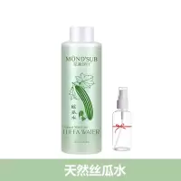 丝瓜水250毫升爽肤水黄瓜水柔肤水补水保湿薏仁精华润肤弹力水 丝瓜水250ML[补水保湿]+喷瓶