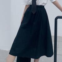 jk制服裙正版学生风套装全套学院风校服班服高中生夏基础款dk制服 [单件中长裙]黑色 S