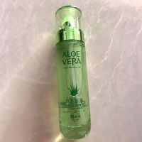 芦荟原液补水保湿亮白爽肤水面霜女控油祛痘学生护肤品水乳套装男 芦荟款(水)