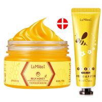 [48小时发货][告别煮妇手7天白嫩]手蜡嫩白保湿滋润去角质老茧死皮淡化细纹 买1送1[送蜂蜜护手霜1支]