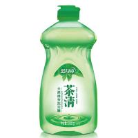 蓝月亮洗洁精茶清绿茶清香果蔬净洗果蔬温和不伤手500g/1kg瓶 绿茶香500g*1瓶
