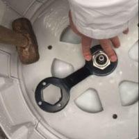 全自动洗衣机离合器扳手36双头38mm拆卸专用工具维修手动套筒加厚 全自动洗衣机离合器扳手36双头38mm拆卸专用工具维