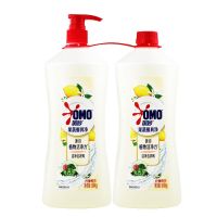 奥妙自然工坊洗洁精洁净不伤手餐具净蔬果净柠檬绿茶1.08kg*2瓶 柠檬橙花香型1.08千克*2瓶