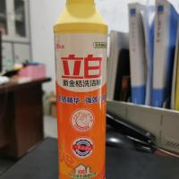 立白金桔柠檬洗洁精多规格家庭装大瓶不伤手洗涤灵洗涤剂锅碗水果 新金桔洗洁精408克2瓶