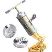 面条机手摇饸络电动304不锈钢压面全自动压手工简易家用手动小 普通款:配2个模具