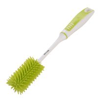 厨房硅胶杯刷奶瓶刷清洁刷洗水壶神器杯子茶杯长柄防霉变精品刷子 1个装 硅胶杯刷