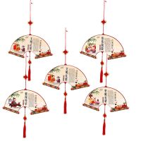 幼儿园中国风环创弟子规空中吊饰古风主题墙上挂饰走廊教室创意品 弟子规款式随机5张+上下中国结5个