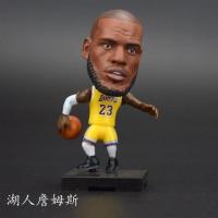 篮球手办人偶NBA公仔模型摆件 周边男生生日礼物 詹姆斯库里科比 湖人詹姆斯