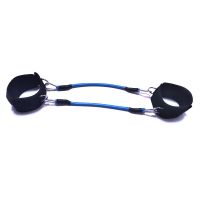 步伐训练器腿部弹力绳爆发力量足球锻炼篮球弹跳阻力带跑步训练器 两根绑带+2根阻力带套装