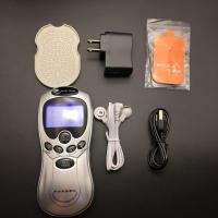 充电经络按摩仪远离酸痛全身穴位经络按摩仪多功能数码电子按摩器 普通款2片贴+2头线