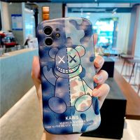 暴力熊小蛮腰OPPO手机壳reno5/4/3/2软壳a11/a9/a8镭射a72/a32/k7 军绿蓝暴力熊-小蛮腰 o