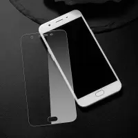 OPPO A57钢化膜A57t A57m手机保护膜全屏抗蓝光玻璃膜高清防爆膜 全屏[高清版]1片装送支架 OPPO A5