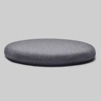 圆形坐垫椅子软加厚学生教室垫子凳子座垫地上屁垫屁股垫坐久神器 深灰 30*30*4cm(很小)