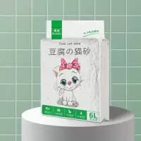 豆腐猫砂除臭猫沙6L豆腐砂豆腐渣无尘大颗粒结团原味非20公斤10公 6L水蜜桃豆腐猫砂 无套餐
