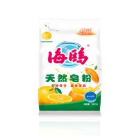 海鸥天然皂粉洗衣粉家用实惠装高效去污香味持久留香成人儿童通用 海鸥香橙皂粉1.6KG