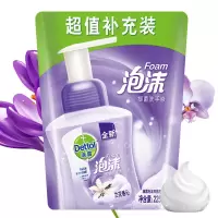 Dettol滴露 泡沫洗手液兰花香沁225ml补充装 抑菌率高达99.9% 兰花225ml