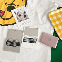 文化创意化妆镜迷你随身苹果镜子便携折叠化妆镜笔记本少女小镜子 随机一个颜色电脑镜子