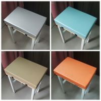 免洗皮革坐垫加厚海绵软屁股学生教室制衣工厂上班人板凳椅子防滑 [皮革]随机 长34*宽24*5cm厚