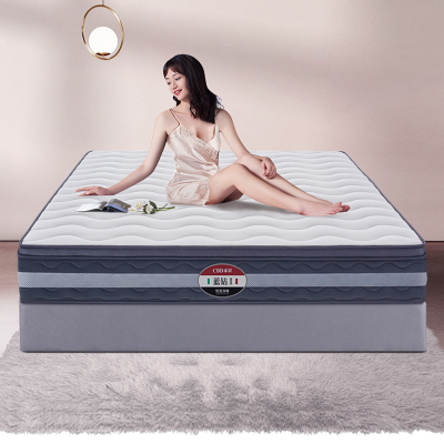 [CBD]SN-蓝钻 天然乳胶/椰棕弹簧床垫护脊席梦思床垫软硬双面可用