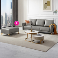 [CBD]SN-D035 真皮沙发客厅懒人沙发现代简约中小户型头层牛皮沙发