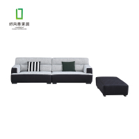 好风景家居SF5017麻布+科技布沙发