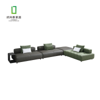 好风景家居SF5028纳帕生态真皮沙发