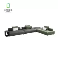 好风景家居SF5028纳帕生态真皮沙发