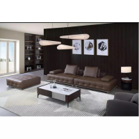 好风景家居现代简约生态牛皮SF5086S沙发