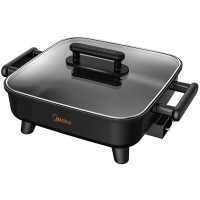 美的电火锅 多功能电热锅涮烤一体锅炒锅 温度调节功能 家用大容量6LMC-DY3030Easy101 线下