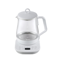 美的(Midea)养生壶净润1.5L大容量烧水壶 煮茶器智能预约煮茶壶 办公室电水壶 花茶壶 MK-Y12Q