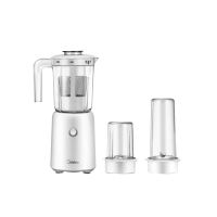 美的(Midea)榨汁机一机三杯多功能家用小型果汁机搅拌婴儿辅食机智能榨汁杯带滤网LZ25Easy121榨汁机