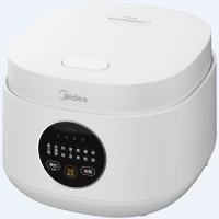 美的(Midea)电饭煲 家用3L方形智能可预约简约电饭锅2/3/4人煮饭锅MB-FB30M161电饭煲