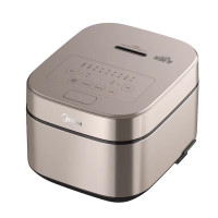 美的(Midea)电饭煲电饭锅智能预约定时可拆易洗防溢电饭煲匠铜圆灶釜内胆 AFB4045R 4L