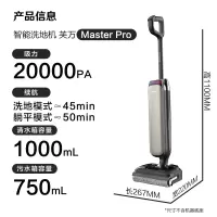 添可(TINECO)智能洗地机芙万Master Pro艺术家[85°高温除菌 0缠毛 180°躺平]家用吸拖洗一体机自动