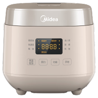 美的(Midea)家用电饭煲1-2人小型2升小容量多功能智能预约24小时匠银聚能釜MB-AFB2023R