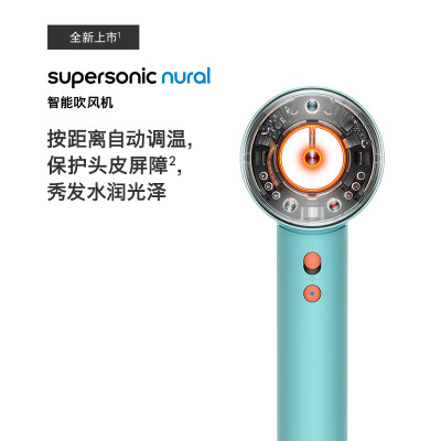 戴森(DYSON)HD16 吹风机 Supersonic 电吹风 负离子 速干护发 礼物推荐 HD16 彩陶青
