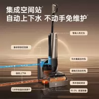 添可(TINECO)芙万Art Station[180°超薄躺平AI助力 0缠毛 85℃除菌]洗地机自动上下水