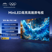 FFALCON雷鸟一级能效 鹤6Pro 24款65寸 MiniLED 512分区 4+64GB 65S585C pro