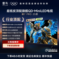 雷鸟 一级能效 鹤7 PRO 25款 65英寸超大屏 4+64GB 4K超高清MiniLED智能游戏电视 65R795C