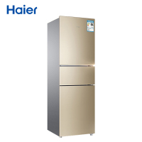 海尔(Haier) 216升三门风冷无霜冰箱家用大容量节能中门软冷冻电冰箱 净味保鲜BCD-216WMPT