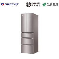 Gree/格力晶弘 BCD-339WPQG冰箱 339升变频风冷无霜电冰箱-5℃不结冰魔法冰箱铂金灰